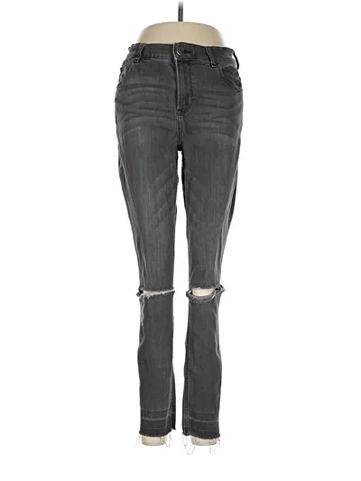 Pre-owned Express Jeans Jeans In Gray
