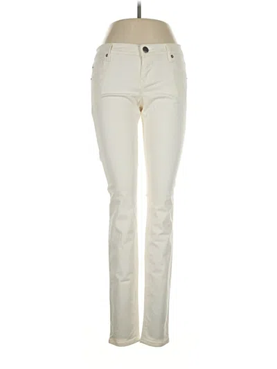 Pre-owned Express Jeans Jeans In Ivory