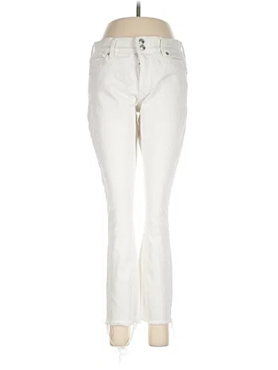 Pre-owned Express Jeans Jeans In Ivory