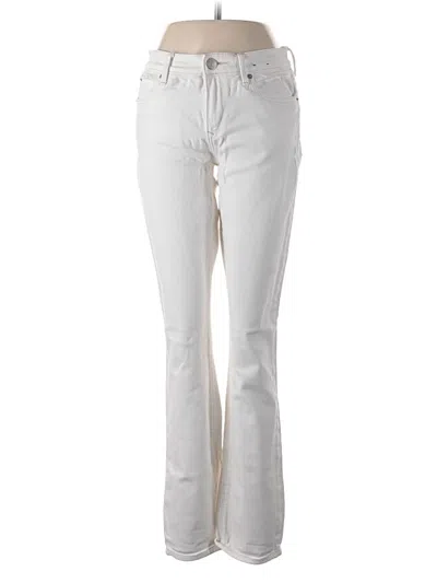 Pre-owned Express Jeans Jeans In Ivory