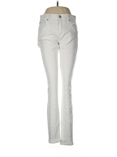 Pre-owned Express Jeans Jeans In Ivory