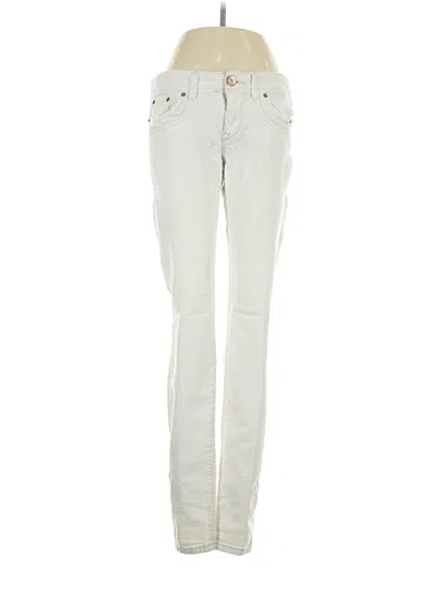 Pre-owned Express Jeans Jeans In Ivory
