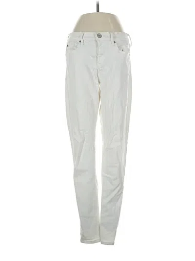 Pre-owned Express Jeans Jeans In Ivory