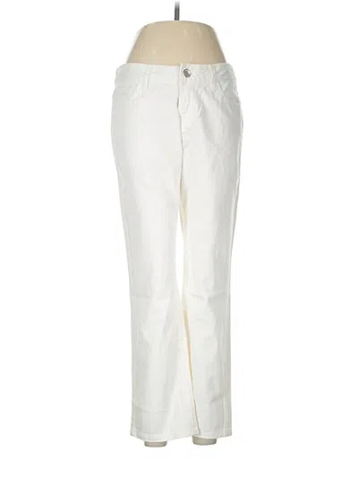 Pre-owned Express Jeans Jeans In Ivory