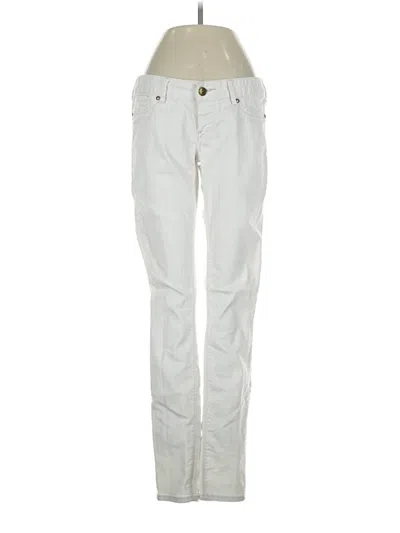 Pre-owned Express Jeans Jeans In Ivory