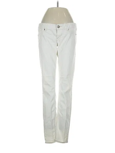 Pre-owned Express Jeans Jeans In Ivory