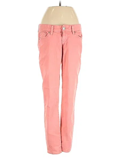 Pre-owned Express Jeans Jeans In Pink
