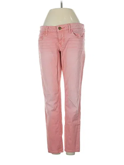 Pre-owned Express Jeans Jeans In Pink