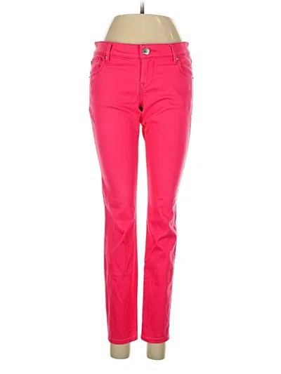 Pre-owned Express Jeans Jeans In Pink