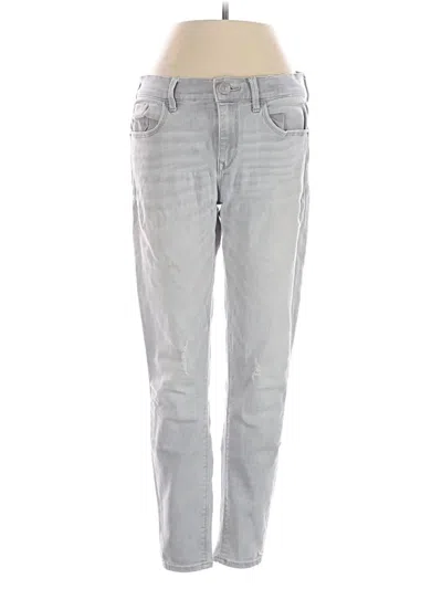 Pre-owned Express Jeans Jeans In Silver