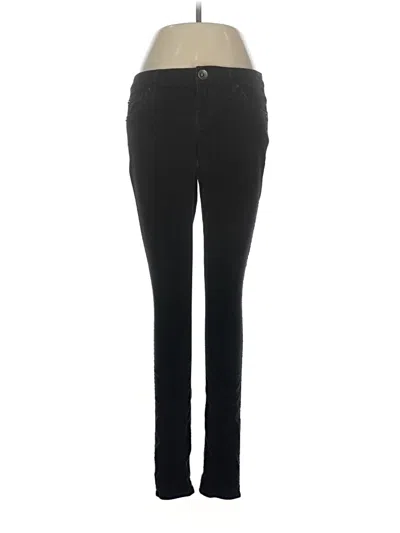 Pre-owned Express Jeans Jeggings In Black