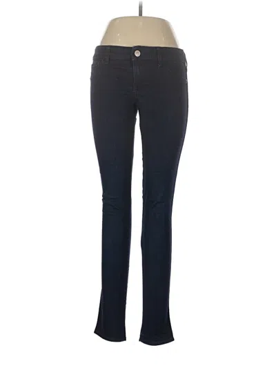 Pre-owned Express Jeans Jeggings In Blue