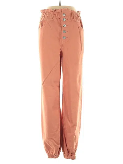 Pre-owned Express Jeans In Orange