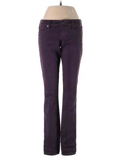 Pre-owned Express Jeans In Purple