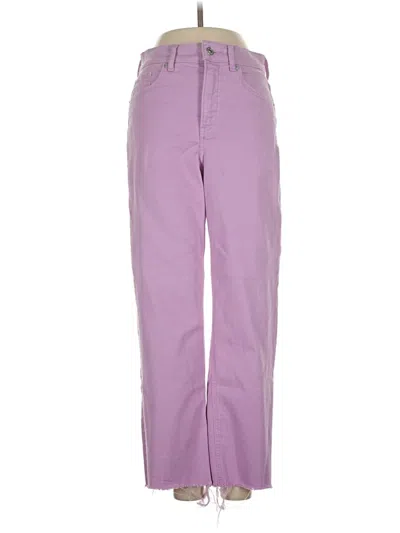 Pre-owned Express Jeans In Purple