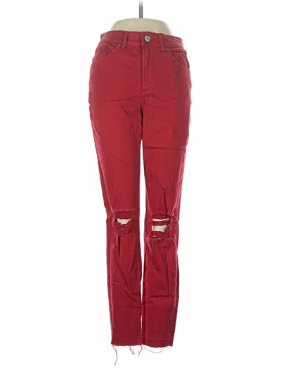 Pre-owned Express Jeans In Red
