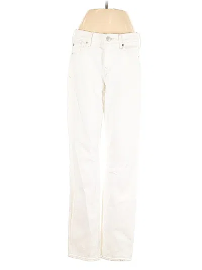 Pre-owned Express Jeans In White