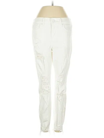 Pre-owned Express Jeans In White