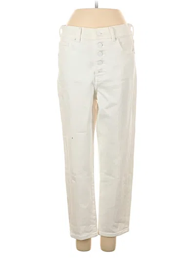 Pre-owned Express Jeans In White