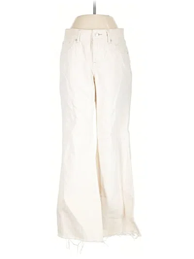 Pre-owned Express Jeans In White