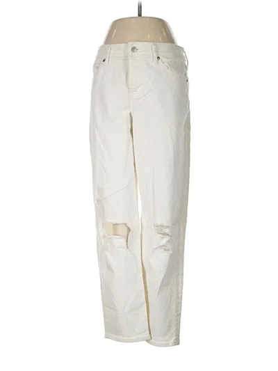 Pre-owned Express Jeans In White