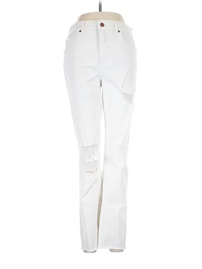 Pre-owned Express Jeans In White