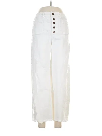 Pre-owned Express Jeans In White