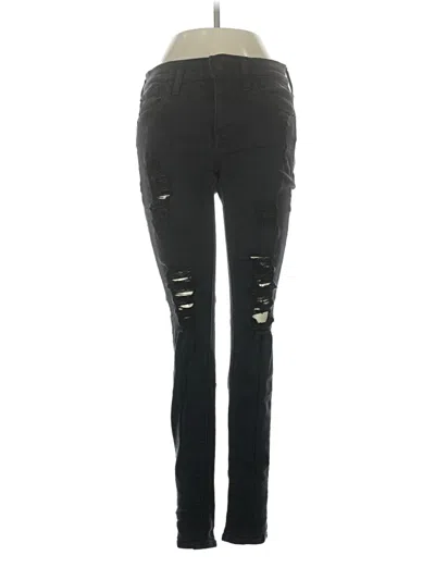 Pre-owned Express Jeggings In Black