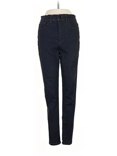 Pre-owned Express Jeggings In Blue