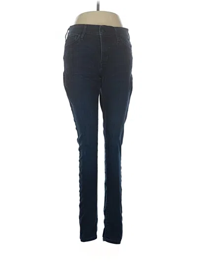 Pre-owned Express Jeggings In Blue
