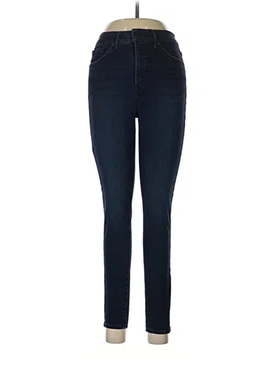 Pre-owned Express Jeggings In Blue