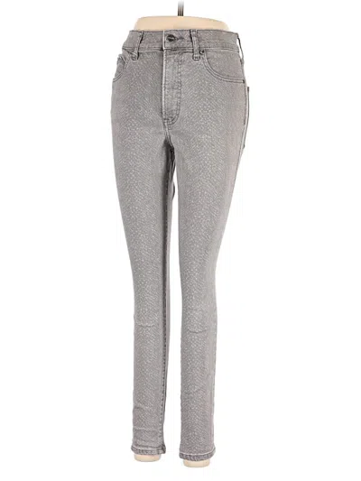 Pre-owned Express Jeggings In Gray