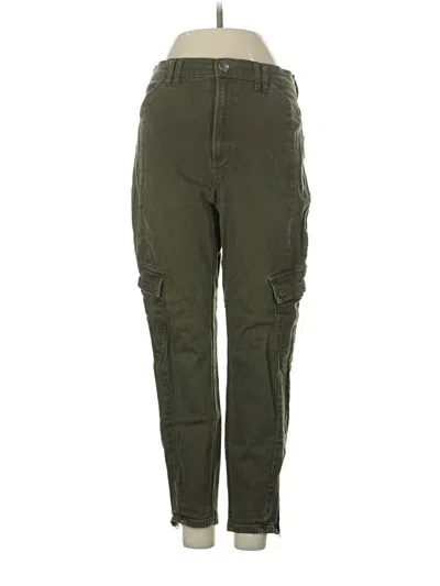Pre-owned Express Jeggings In Green