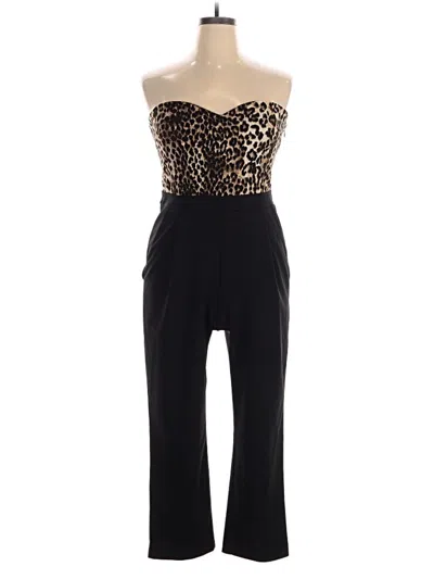 Pre-owned Express Jumpsuit In Black