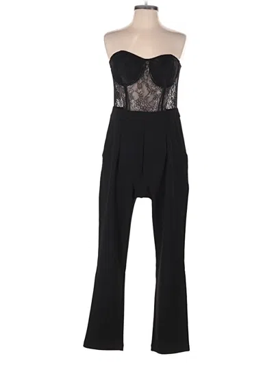 Pre-owned Express Jumpsuit In Black