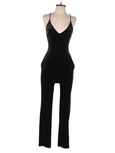 Pre-owned Express Jumpsuit In Black