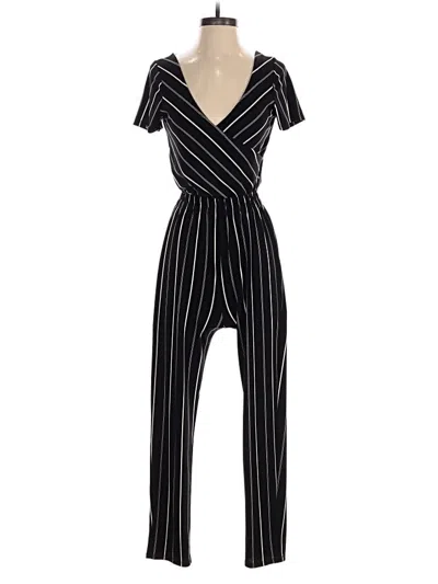 Pre-owned Express Jumpsuit In Black