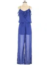 Express Jumpsuit In Blue