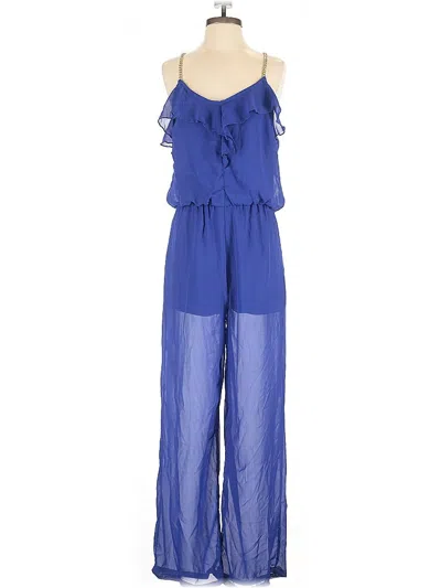 Express Jumpsuit In Blue