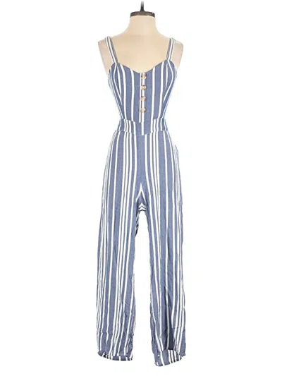 Pre-owned Express Jumpsuit In Blue