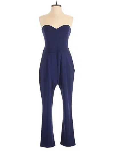 Pre-owned Express Jumpsuit In Blue