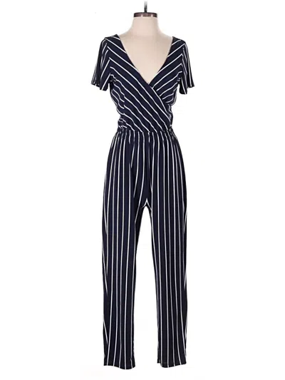 Pre-owned Express Jumpsuit In Blue