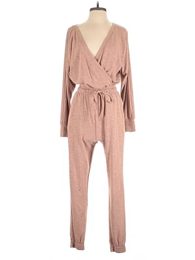 Pre-owned Express Jumpsuit In Brown