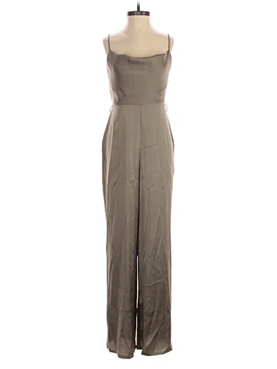 Pre-owned Express Jumpsuit In Gray