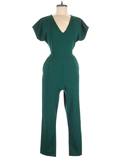 Pre-owned Express Jumpsuit In Green