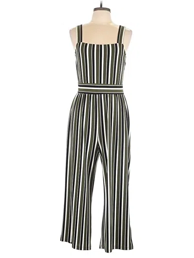 Pre-owned Express Jumpsuit In Green