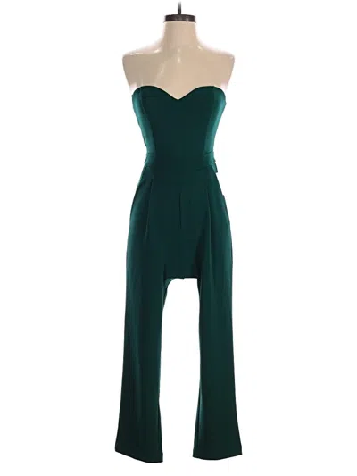 Pre-owned Express Jumpsuit In Green
