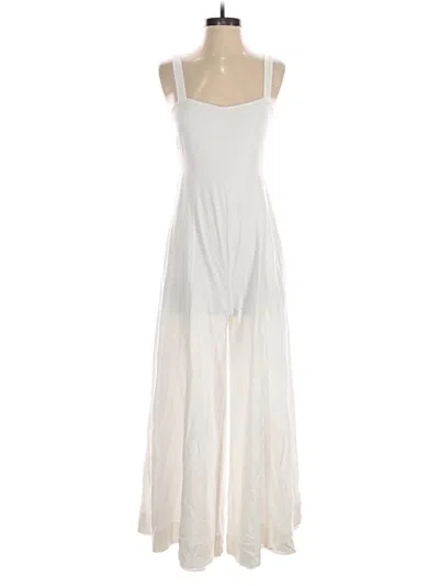 Pre-owned Express Jumpsuit In Ivory