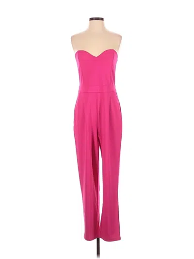 Pre-owned Express Jumpsuit In Pink