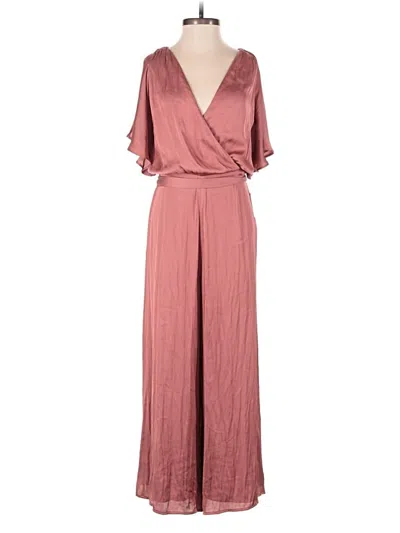 Pre-owned Express Jumpsuit In Pink